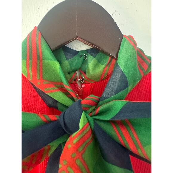 Adorable Fun unique bright Christmas dress for any holiday party SzS - Picture 7 of 8